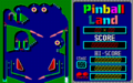 PinballLand PC8801 Title.png