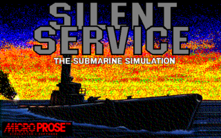 SilentService PC9801VM Title.png