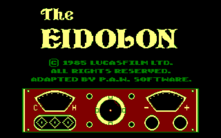 TheEidolon PC8801 Title.png