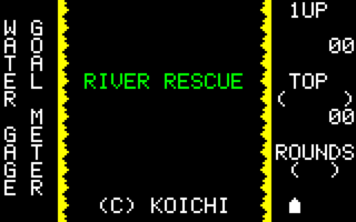 RiverRescue PC8001 Title.png