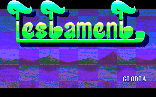 Testament PC8801mkIISR Title.png