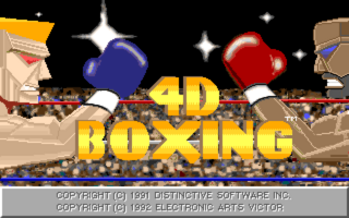 4DBoxing PC9801VX Title.png