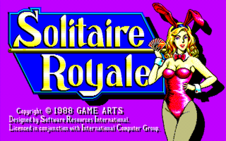SolitaireRoyale PC8801 Title.png