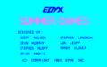 SummerGames PC8801mkIISR JP Title.png