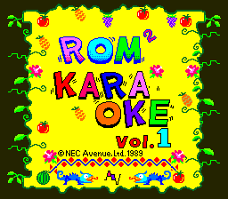 ROM² Karaoke Vol. 1 - NEC Retro