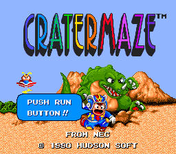 Cratermaze TG16 title.png