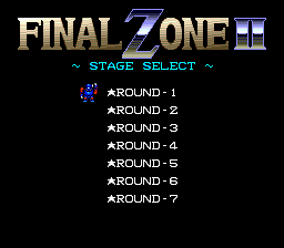FinalZoneII CDROM2 StageSelect.png