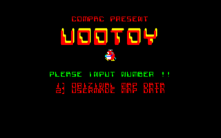 Uootoy PC8801 Title.png