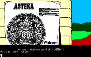 Asteka PC8801 Title.png