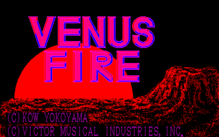 VenusFire PC8801 Title.png