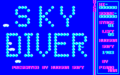 Sky Diver PC8001mkII Title.png