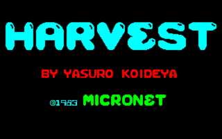 Harvest for Nec Pc-8001MkII.png