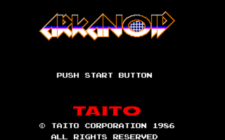 Arkanoid PC9801F Title.png