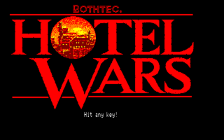 HotelWars PC8801mkIISR Title.png