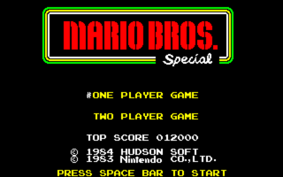Mario Bros. Special PC9801 Title.png