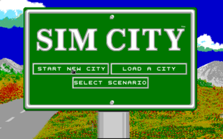 SimCity PC9801VM Title.png