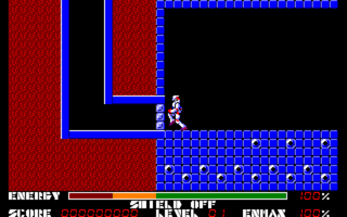 Thexder PC8801mkIISR Level1 Start.png