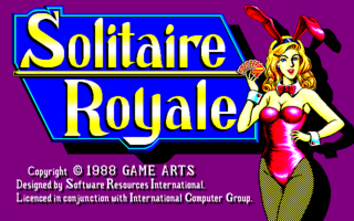 SolitaireRoyale PC9801M Title.png