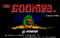 Goonies PC8801mkIISR JP Title.png