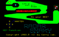 Radar Snake PC8001mkII Title.png