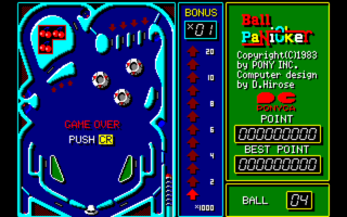 BallPanicker PC8801 Title.png