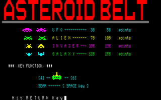 AsteroidBelt PC8001 Title.png