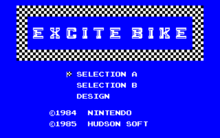 Excite Bike PC88 title.png