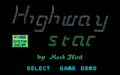 HighwayStar PC9801M Title.png