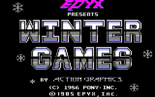 WinterGames PC8801mkIISR JP Title.png