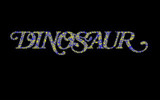 Dinosaur PC8801mkIISR Title.png