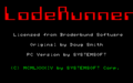 Lode Runner PC8001mkII Title.png