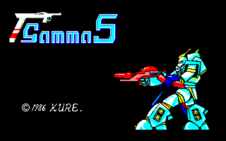 Gamma5 PC8801mkIISR Title.png