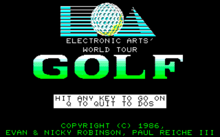 WorldTourGolf PC9801 Title.png